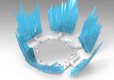FIGURE RISE EFFECT - AURA EFFECT (BLUE)
