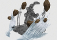 FIGURE RISE EFFECT - BLAST WAVE WHITE