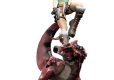 Tomb Raider Mini Epics Vinyl Figure Lara Croft & Raptor 24 cm