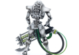 Warhammer 40k Action Figure 1/18 Necrons Sautekh Dynasty Immortal with Gauss Blaster 12 cm