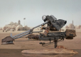 Star Wars: The Mandalorian Premier Collection 1/7 Din Djarin on Speeder Bike 23 cm